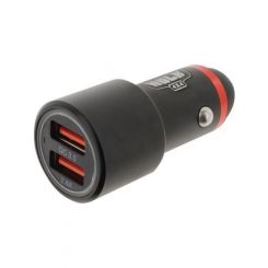 Hulk 4x4 Dual Usb In Car Socket Charger Qc3.0 Blue Led