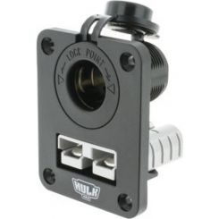 Hulk 4x4 Double Flush Mount Housing With 50A Anderson Plug Acc Socket