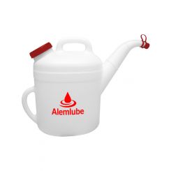 Alemlube 10 Litres Capacity Oil Transfer Measure with Rigid Sprout