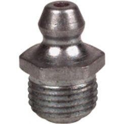Alemlube 6M x 1 Straight Stainless Steel Non Corrosive Grease Nipple