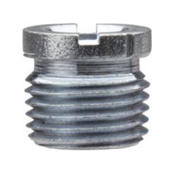 Alemlube 1/8" Slotted Drive Flush Type Oil Nipple Standard Threaded 