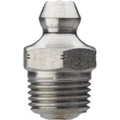 Alemlube 1/8" Npt Straight Stainless Steel Non Corrosive Grease Nipple 