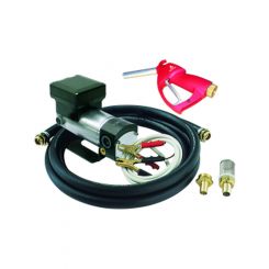 Alemlube 12V Oil Transfer Pump Kit with On/Off Nozzle 