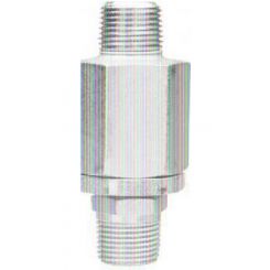 Alemlube Male 1/4" Npt x Male 1/4" Npt Straight Grease Swivel 