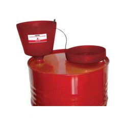 Alemlube 1.2kg Oil Drum Funnel with Cover 