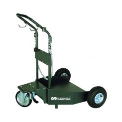 Alemlube Deluxe 205L/180kg Pneumatic Wheels Heavy Duty Trolley