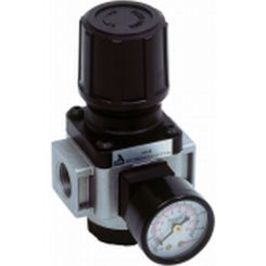 Alemlube 1/2" Air Regulator with Pressure Gauge and Mounting Bracket