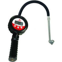 Alemlube Digital Tyre Inflator with Gauge and Oil Resistant Casing