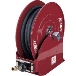 Alemlube Large Capacity Oil and Fuel Hose Reel. 15m x 1" ID Hose