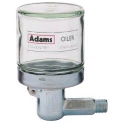 Alemlube Oiler Hinged Glass & Alloy Style ACL 1/4" Npt 120ml 