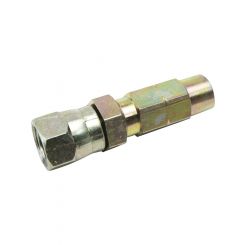Alemlube 8.3 Hose End with Sleeve Reusable 7/16Ó JIC 
