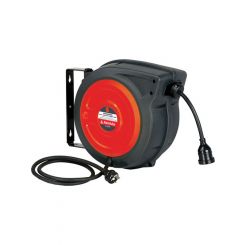 Alemlube Electric Cable Reel. Thermal Overload Protection 240V 10amp 