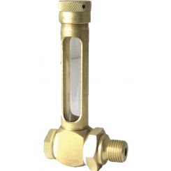 Alemlube Oil Level Sight Gauges Style FGB 1/4" Bsp 80mm 