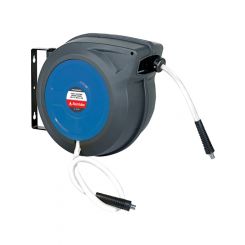 Alemlube EL Series Hot Water Hose Reel with 15m x 12mm Polymer Hose 