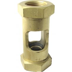 Alemlube Oil Line Flow Sight Gauge Style OL 1/4" Bsp 