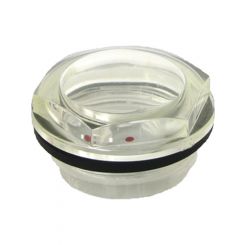 Alemlube Oil Level Windows Screw-in Plastic Style PW 1/4" Bsp Reflector 