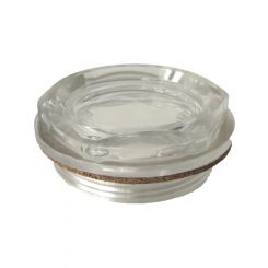 Alemlube Oil Level Windows Screw Plastic Style PW 1-1/4" Bsp Reflector 