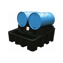 Alemlube Spill Container 2 Drum Stack Fork Lifts & Pallet Trucks 