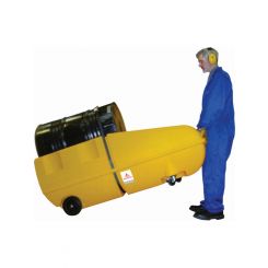 Alemlube Spill Container Drum Trolley Polyethylene Construction 