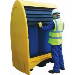 Alemlube Spill Container 2 Drum Spillshak Holds 2 x 205 Litre Drums 