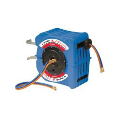 Alemlube S Series Oxy Propane Hose Reel. 15m of 6mm ID Twin Rubber Hose 