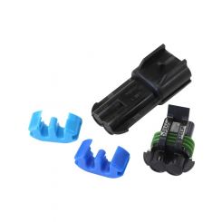 Aeroflow Delphi / Walbro / Ti blank Off Plug - Female Pin Connector