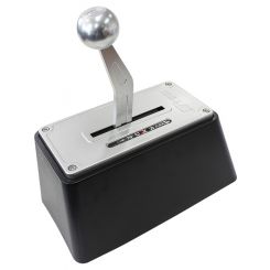 Aeroflow Bang Shift Bullet 3 & 4 Speed Ratchet Shifter Silver