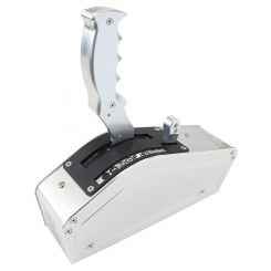 Aeroflow Bang Shift Pistol 2, 3 & 4 Speed Ratchet Shifter Silver