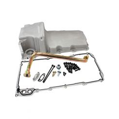 Aeroflow GM LS Conversion Oil Pan Cast Aluminium, Rear Sump, 5.85L