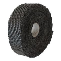 Aeroflow Exhaust Insulation Wrap 1" Wide, 15Ft Length Black Titanium