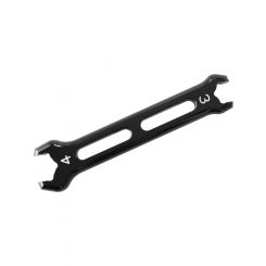 Aeroflow Double Ended Pro Spanner Single Black -3AN to -4AN