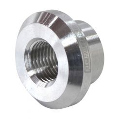 Aeroflow Alloy Weld On Female M10 X 1.0 Metric Aluminium Bung Bosch