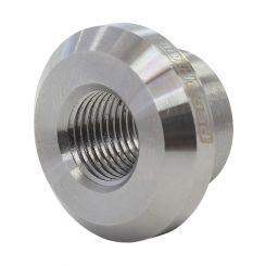 Aeroflow Steel Weld On Female M10 X 1.0 Metric Steel Bung Bosch