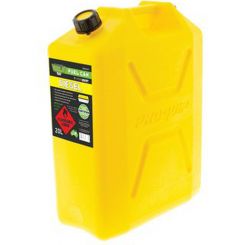 Hulk 4x4 Fast Flow Plastic Fuel Can Diesel Yellow 20 Litres