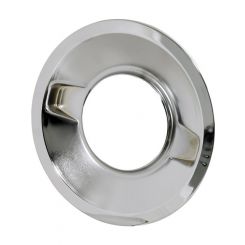 K&N Chromed Steel Metal Base Plate - 16"OD, 7-5/16 FLG, 1" Drop