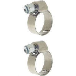 Icon Fuel Hose Clamp 14-22mm Pack of 2