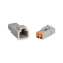 Narva 2 Way Dtp Deutsch Connector Kit Blister Pair Male/Female