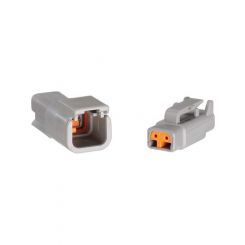 Narva 2 Way Dtm Deutsch Connector Kit Blister Pair Male/Female