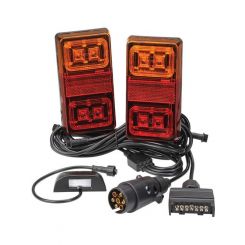 Narva 12V Model 35 LED Plug & Play Trailer Lamp Kit Rectangular Lamps