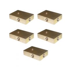 Protex Flare Tee 3/16 Pipe 3/8 x 24 Thread Pack of 5