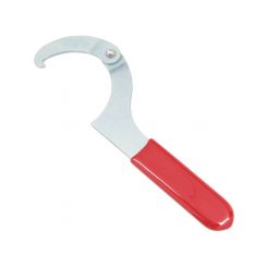 Aldan American Spanner Wrench Coil-Over Adjustable Rubber Handle Red