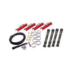 Allstar Air Jack Kit Weld On 15.25" Lift 2400 lb Max Dirt Foot Kit