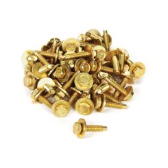 Allstar Body Bolt Kit 1/4-20" 1-1/8" Long Hex Head Cadmium Pack 50