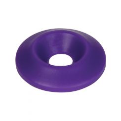 Allstar Countersunk Washer 1/4 in ID 1 in OD Plastic Purple Set of 10