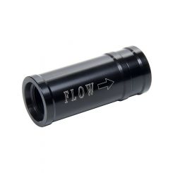 Allstar Check Valve 10 AN Female Inlet 10 AN Female Outlet Black