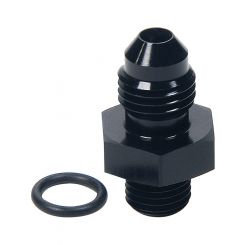 Allstar Adapter Straight 4 AN Male to 3 AN Male O-Ring Black