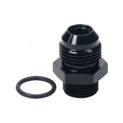 Allstar Adapter Straight 10 AN Male to 8 AN Male O-Ring Black