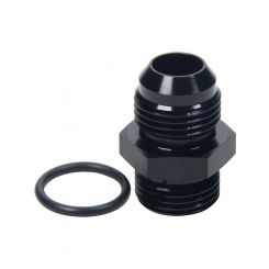 Allstar Adapter Straight 10 AN Male to 10 AN Male O-Ring Black