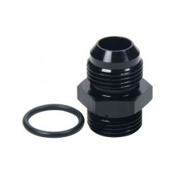 Allstar Adapter Straight 12 AN Male to 12 AN Male O-Ring Black