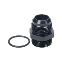 Allstar Adapter Straight 16 AN Male to 16 AN Male O-Ring Black